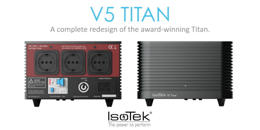 Isotek titan V5 電源處理器 展樂音響 
