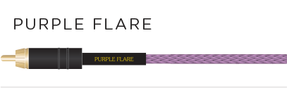 PURPLE FLARE ANALOG INTERCONNECTS