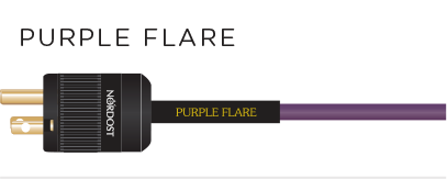 PURPLE FLARE POWER CORD
