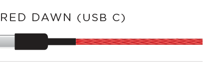 RED DAWN USB CABLE