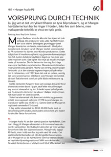 挪威《Stereo+》2016 年 MANGER p1 揚聲器評測文章頁面